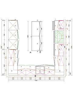 Medium U Shape with Island